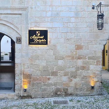 Ancient Knights Luxury Suites Rhodes City Eksteriør billede
